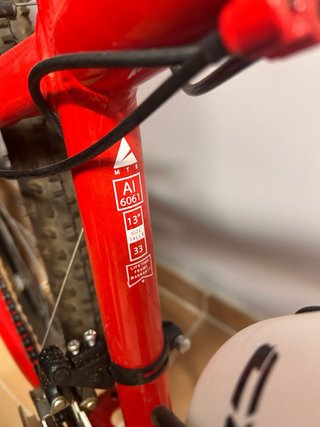 Bicicleta MTB CONOR 5200 Junior Talla XS Roja