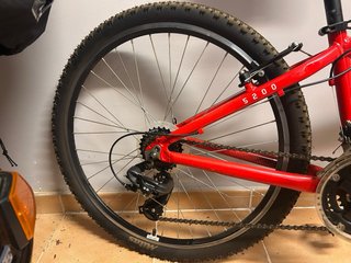 Bicicleta MTB CONOR 5200 Junior Talla XS Roja