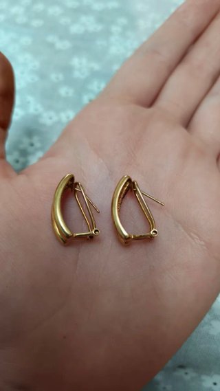 Pendientes Oro 18K con Brillant