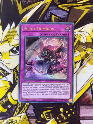 YUGIOH CARTA - DOMINUS PURGE / PURGA DOMINUS