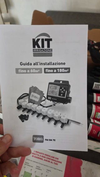 Kit irrigazione Toro Irridea 1x1