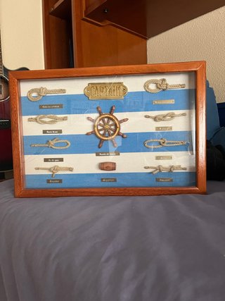 Cuadro Nudos Marineros CAPTAIN