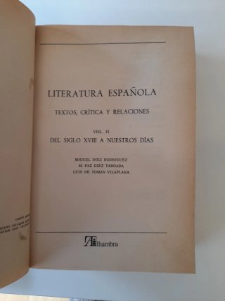 Literatura española