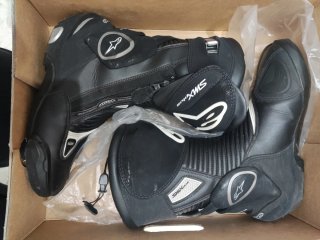 Botas Moto Alpinestars Hombre Negras Número 42