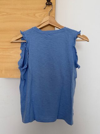Camiseta Mango con volantes talla M
