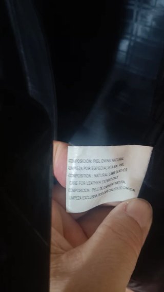 Chaqueta de piel vacuno Corte Inglés Talla 48