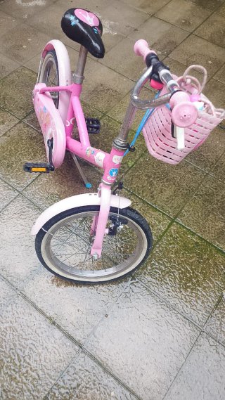 Bicicleta Niña Rosa