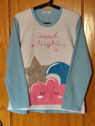 Pijama Invierno Admas Talla M 2 Piezas