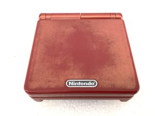 Nintendo Game Boy Advance SP Roja