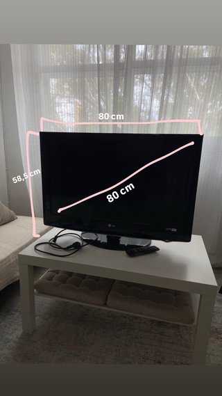 Televisión LG 32” Negra