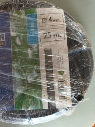 Tubo riego goteo Aqua Control 4mm 25m