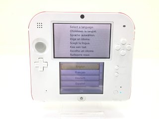 Nintendo 2DS Roja y Blanca