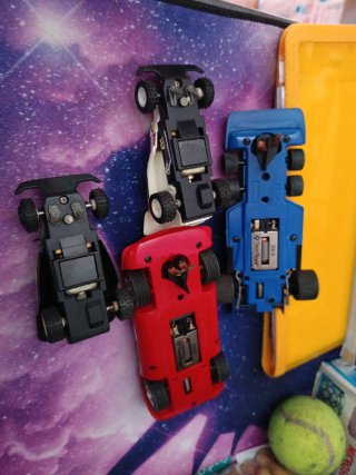 Coches Scalextric 4 uds