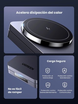 Caricatore wireless magnetico adattabile UGREEN