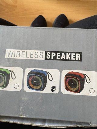 Altavoz SY-307 Inalámbrico con Luces RGB
