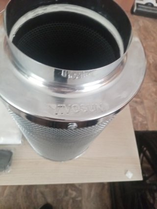 VIVOSUN Filtro Carbón Activo