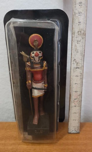 Statuetta raffigurante divinità egizia Ra