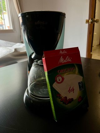 Cafetera Ufesa Allegro Negra