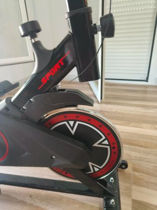 Bicicleta Estática Sport Negra