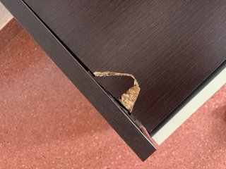 Mueble TV salón madera y blanco