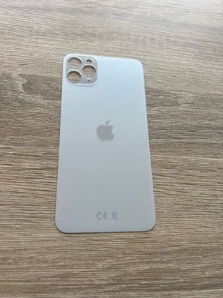 Cover posteriore iPhone 11 Pro Max Argento