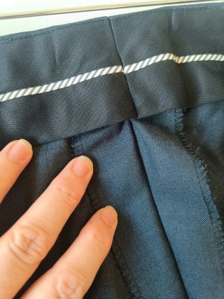 Traje JAEPS UOMO Talla XL Azul Marino