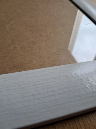 Marco de madera blanco para cuadros