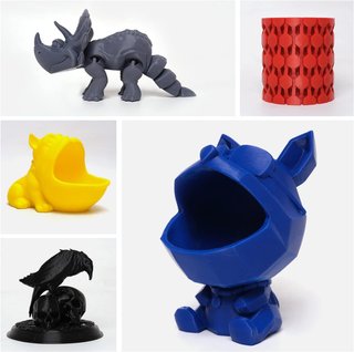Filamento PLA eSUN 3D rosso da 1KG