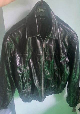 Chaqueta Negra Bershka Talla L