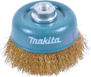 Makita grata cónica acero latonado 100mm