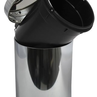 Cubo per rifiuti MSV in acciaio inossidabile per bagno