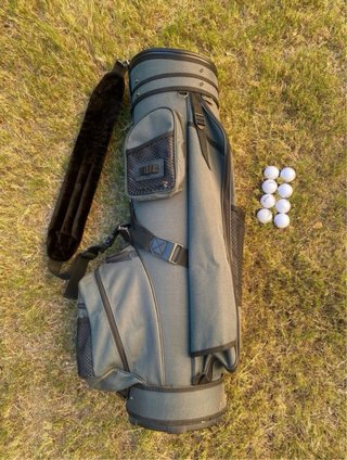 Bolsa de golf verde para carro