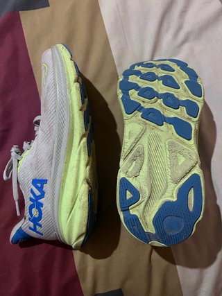 Hoka Clifton 8 Gris/Azul