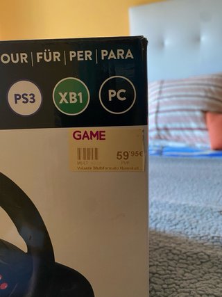 Volante y Pedales Numskull Racing Wheel PS4/PS3/XB