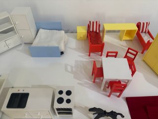 Muebles de muñecas de ikea huset edicion limitada.