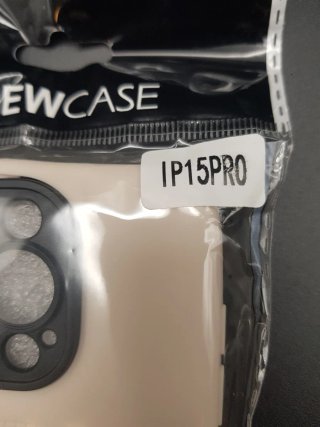 Cover compatibile iPhone 15 Pro beige