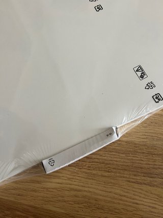 Balda Ikea HJÄLPA 50x80cm Blanca Nueva