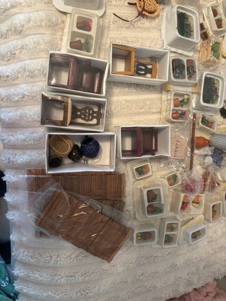 Accesorios casa muñecas jardín y hogar