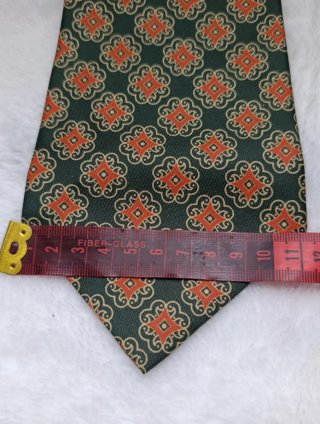Corbata Frank Perrin Verde y Marrón