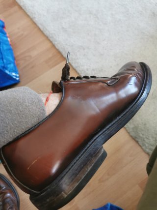 Zapatos Yanko Marrón Vino Talla 43