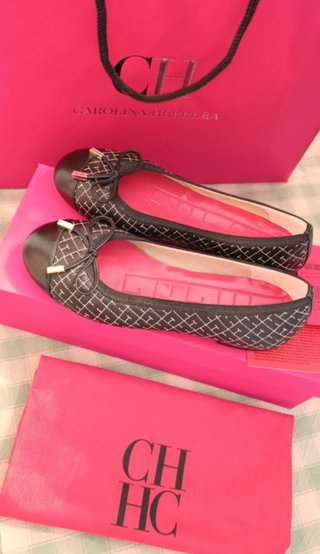 Manoletinas Carolina Herrera T36 Nuevas