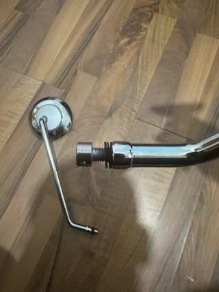 Coppia specchietti cromati bici/monopattino