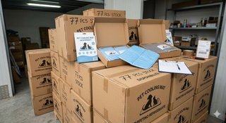 Tappetini Rinfrescanti Cane/Gatto - Stock 77pz
