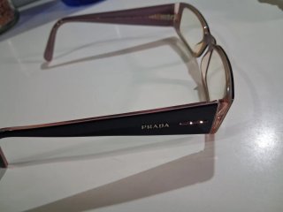Gafas Prada Vintage Negras y Rosas
