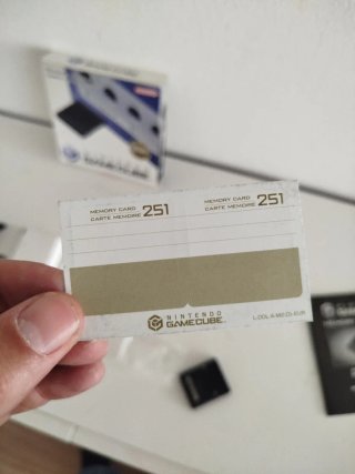 Carta di memoria Nintendo GameCube 251