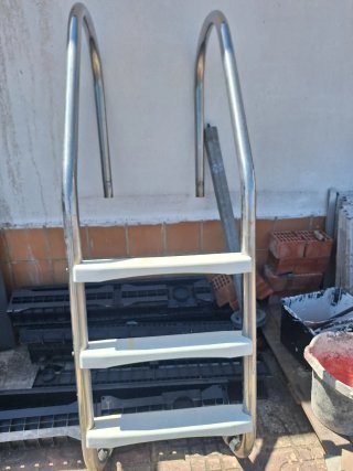 Escalera Piscina Acero Inoxidable