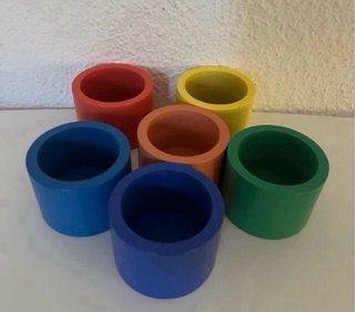 Juego Montessori Mosaico Madera One Two Fun