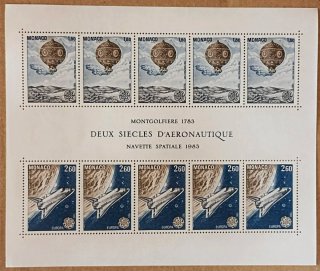 Monaco 1983 Hoja Bloque Europa CEPT