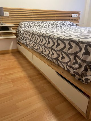 Estructura de cama MANDAL IKEA 160x200 y Cabezal