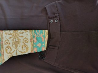 Pantalón mujer talla 38 marrón
